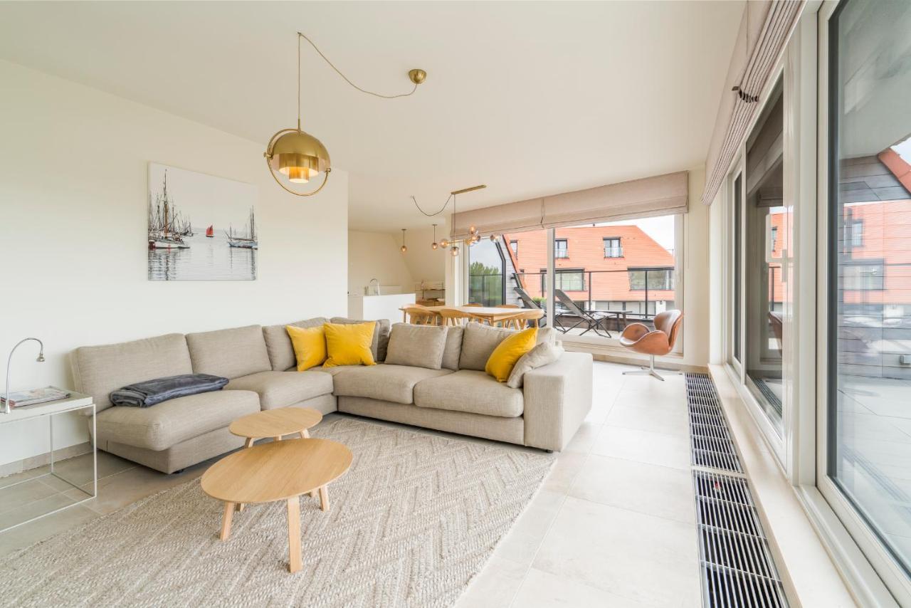 Renewed Comfort Duplex W 2 Terraces Nearby Marina Apartment Nieuwpoort Bagian luar foto