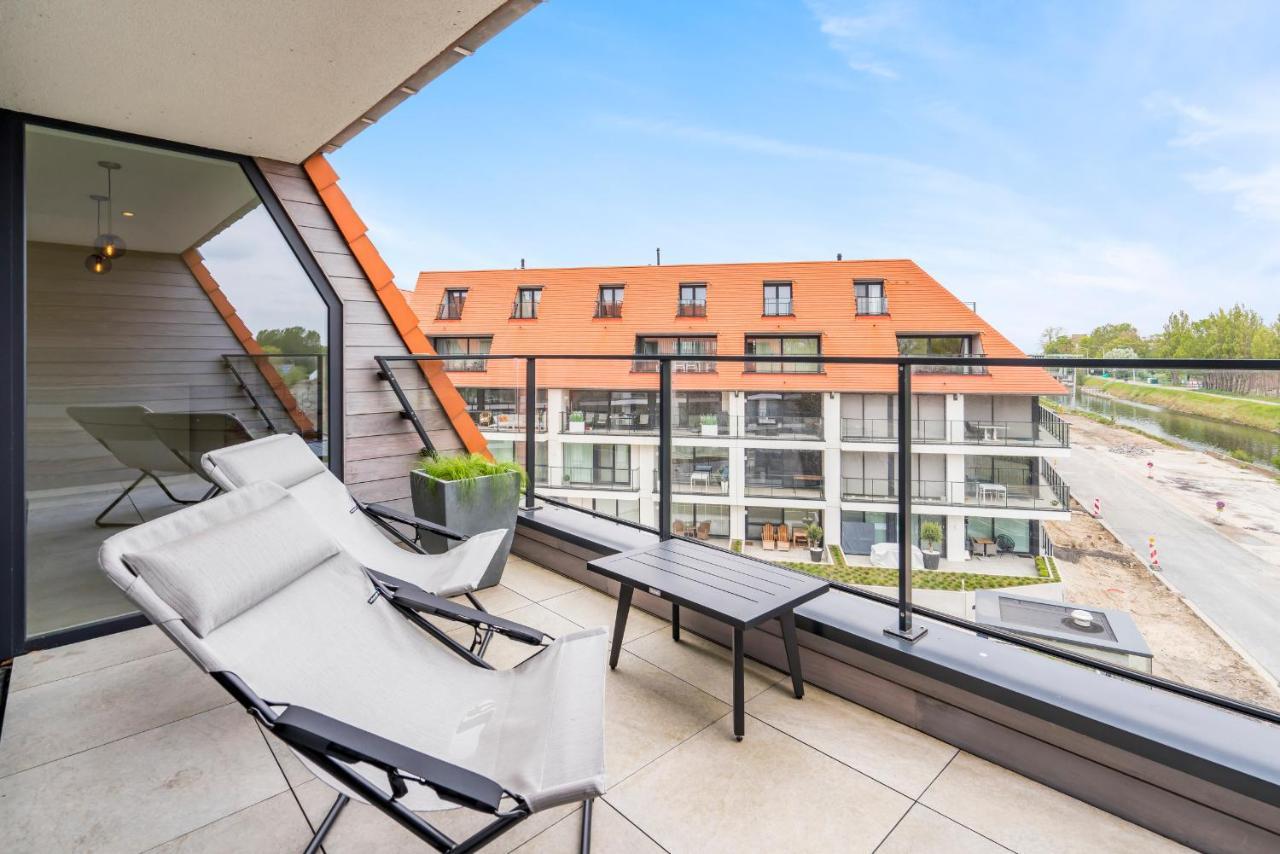 Renewed Comfort Duplex W 2 Terraces Nearby Marina Apartment Nieuwpoort Bagian luar foto